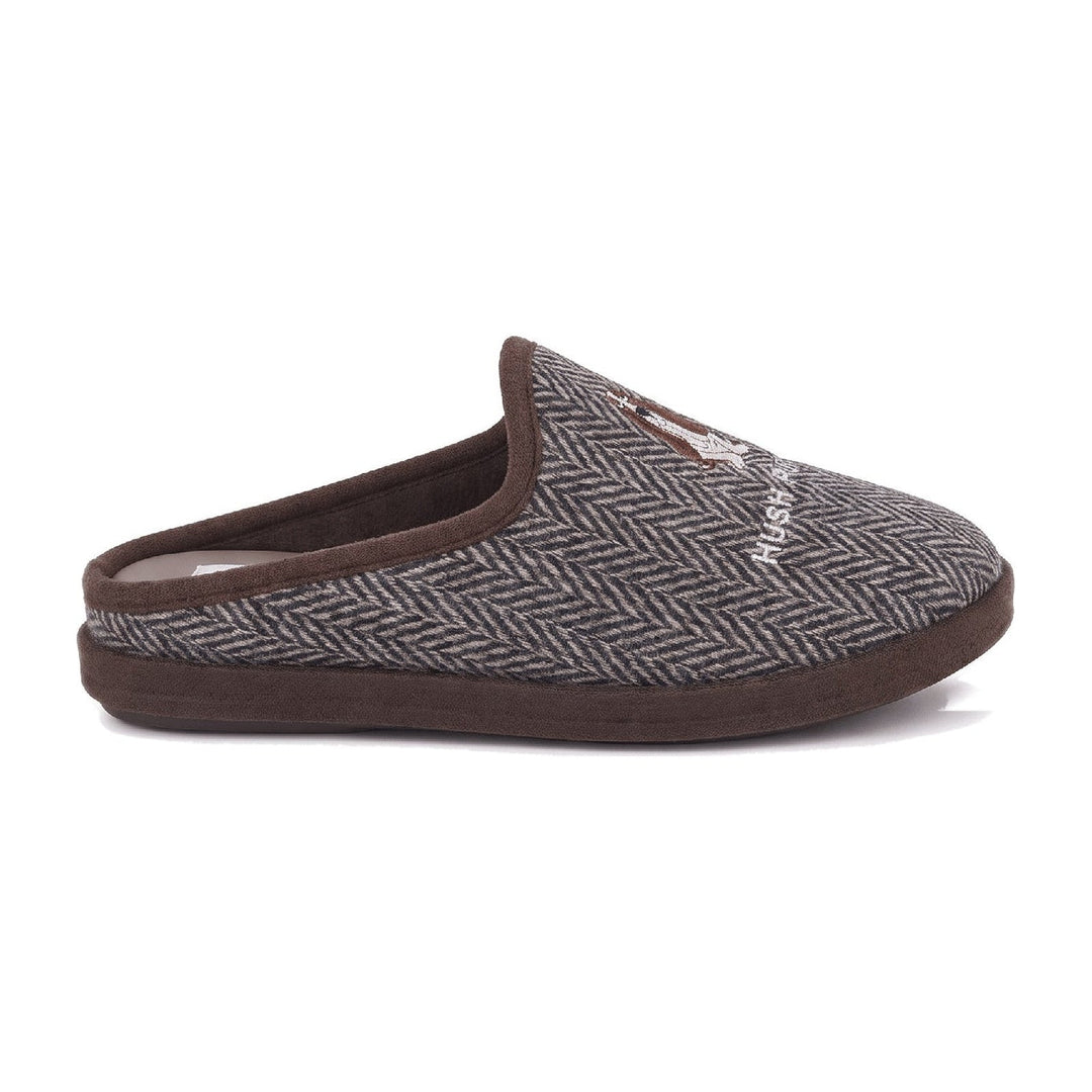 DIX MARRON — pantoufle Hush Puppies pour homme, photo 1 sur 3