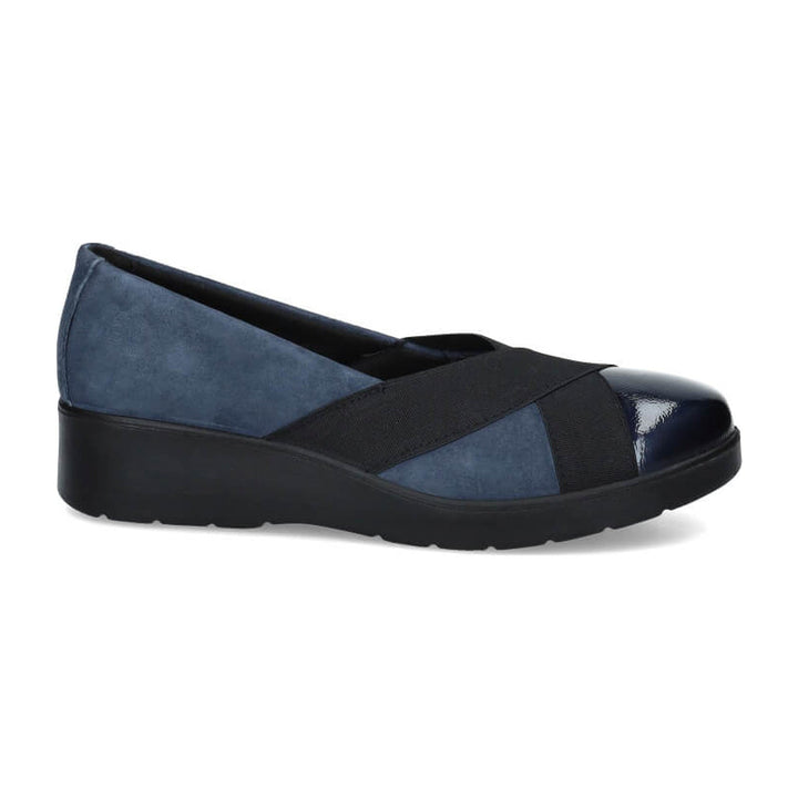 INDEXO BLU — ballerine Hush Puppies pour femme, photo 1 sur 4