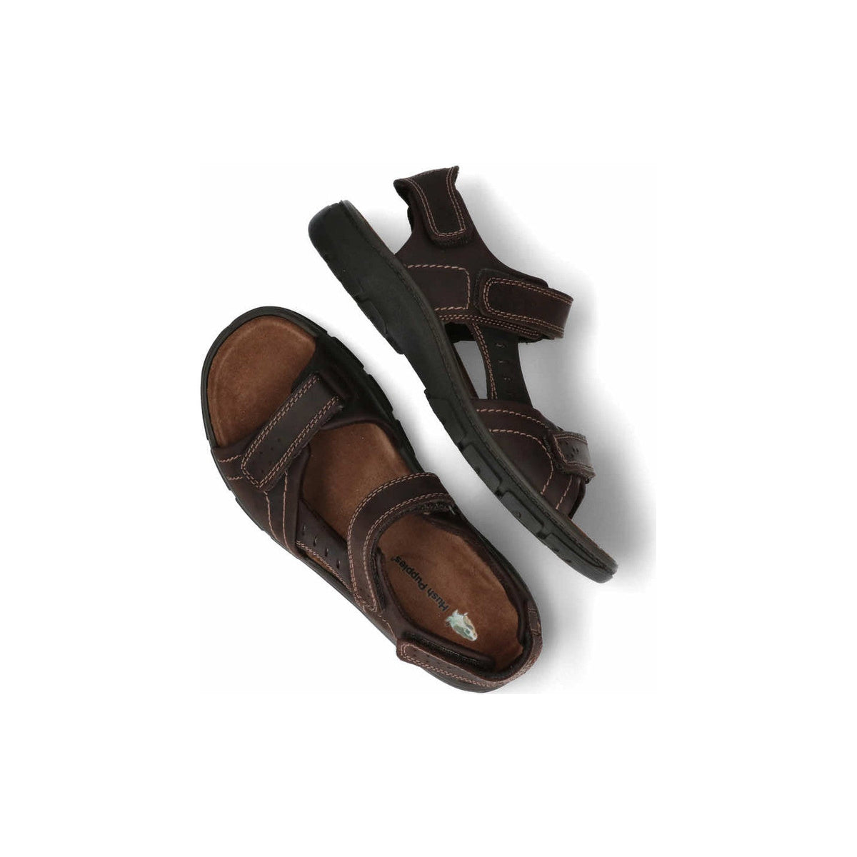 IXIAS MARRONE — Hush Puppies-sandaal voor heren, foto 2 van 4