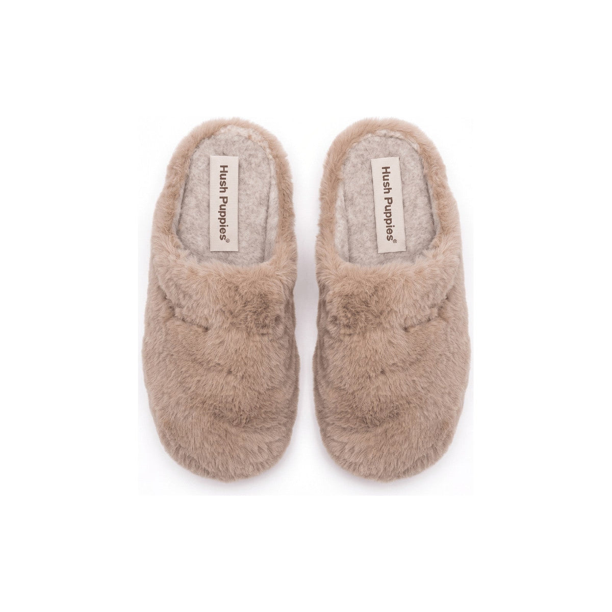 DIVAN TAUPE — Hush Puppies-pantoffel voor dames, foto 2 van 4