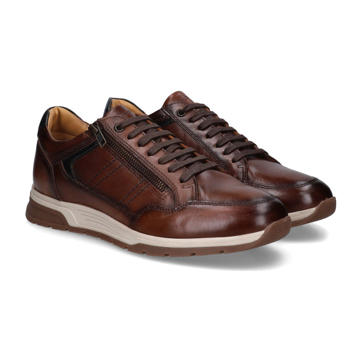 FANCYS COGNAC — Hush Puppies-sneaker voor heren, foto 2 van 4