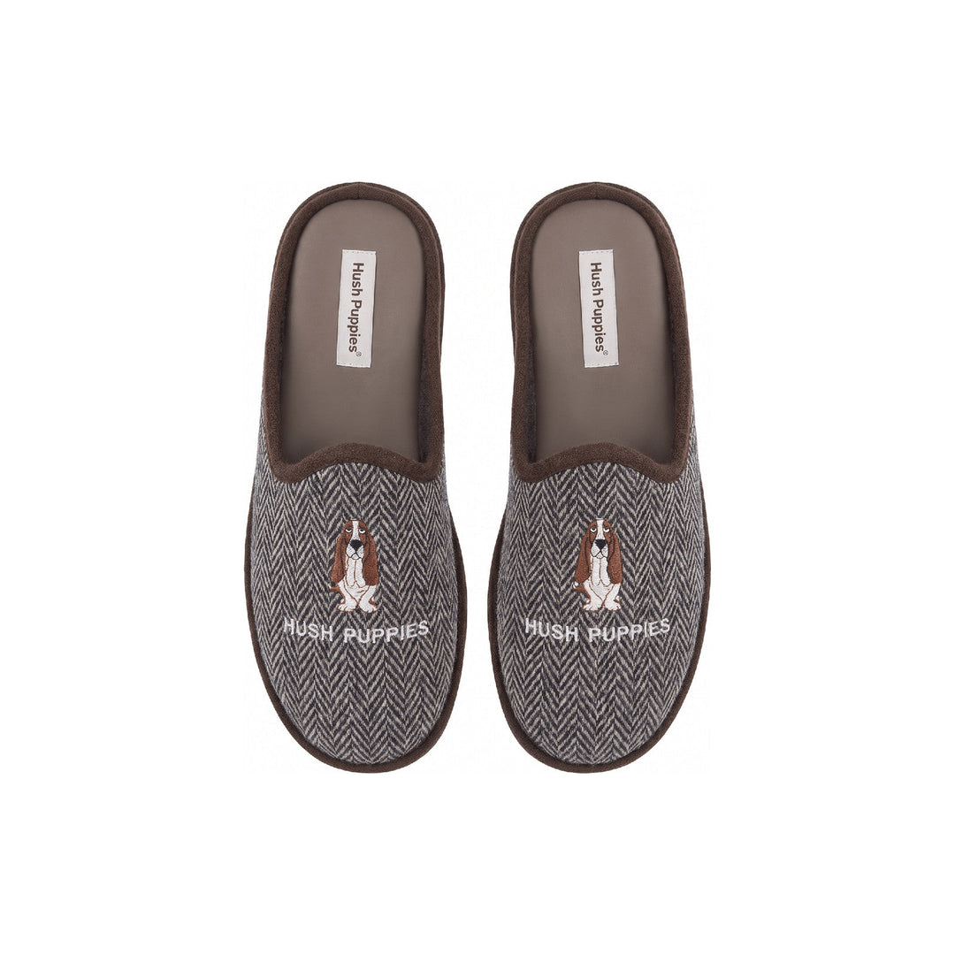 DIX MARRON — pantoufle Hush Puppies pour homme, photo 3 sur 3