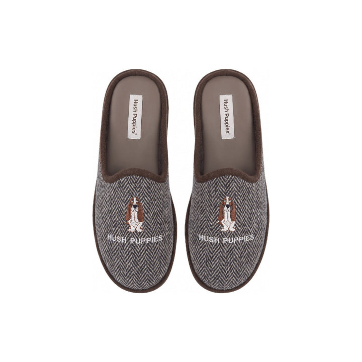 DIX MARRON — pantoufle Hush Puppies pour homme, photo 3 sur 3