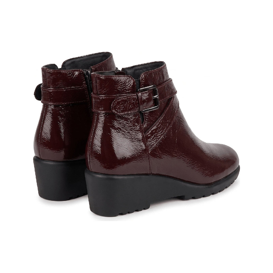 MAHOIS ROSSO SCURO — bottillon Hush Puppies pour femme, photo 3 sur 5