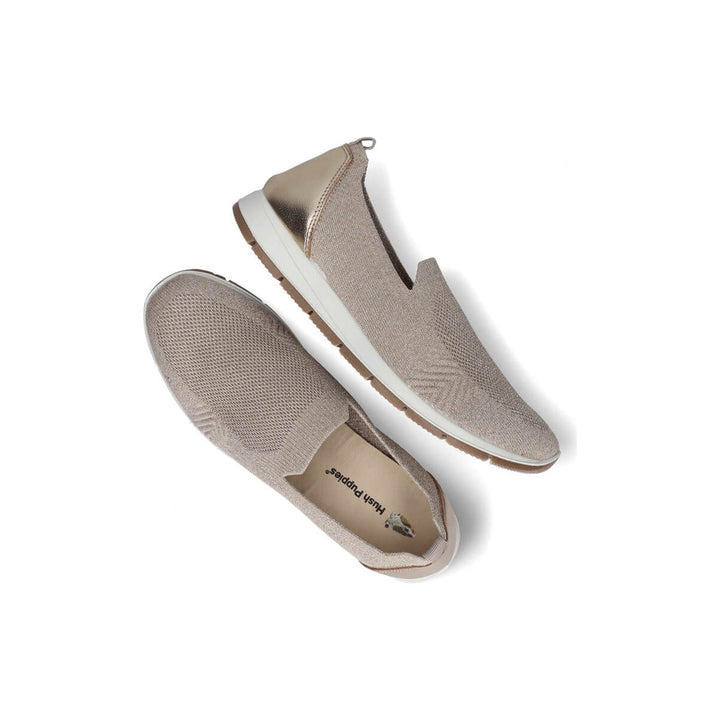 INFRA BEIGE — mocassin Hush Puppies pour femme, photo 4 sur 4