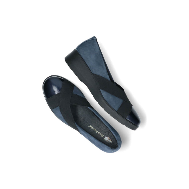 INDEXO BLU — ballerine Hush Puppies pour femme, photo 4 sur 4