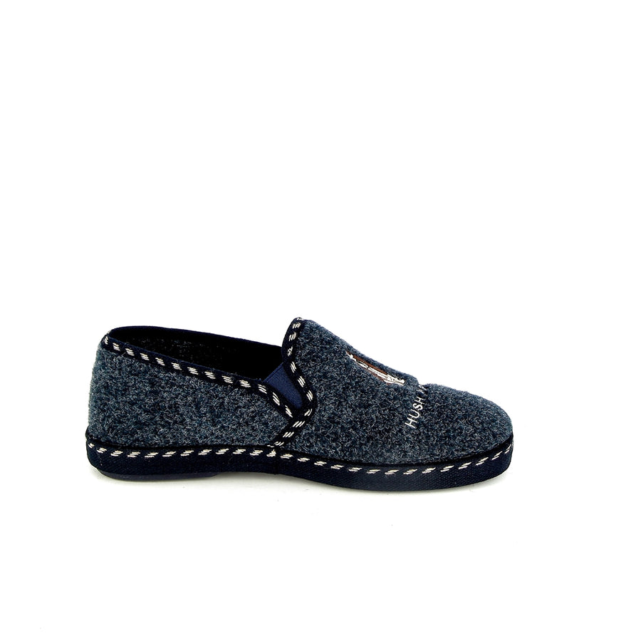 Hush Puppies Heren Pantoffel Zwart MULTICOLOR Hush Puppies Heren Pantoffel Zwart MULTICOLOR
